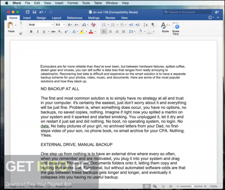 microsoft word free download for mac